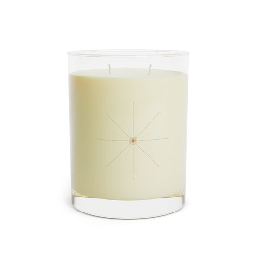 Clean Builder Scented Candle - 11oz Glass Jar, Subtle Spa & Home Fragrance