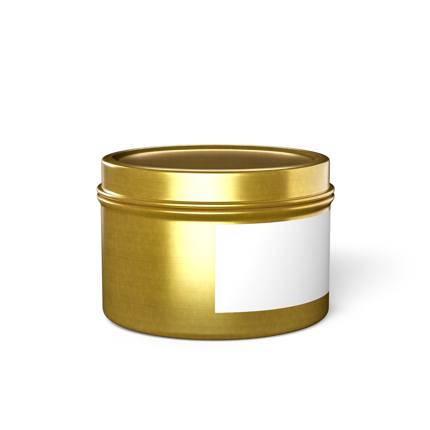 Aromatic Scents Tin Candle – Small Travel Soy Candle in Black Tin