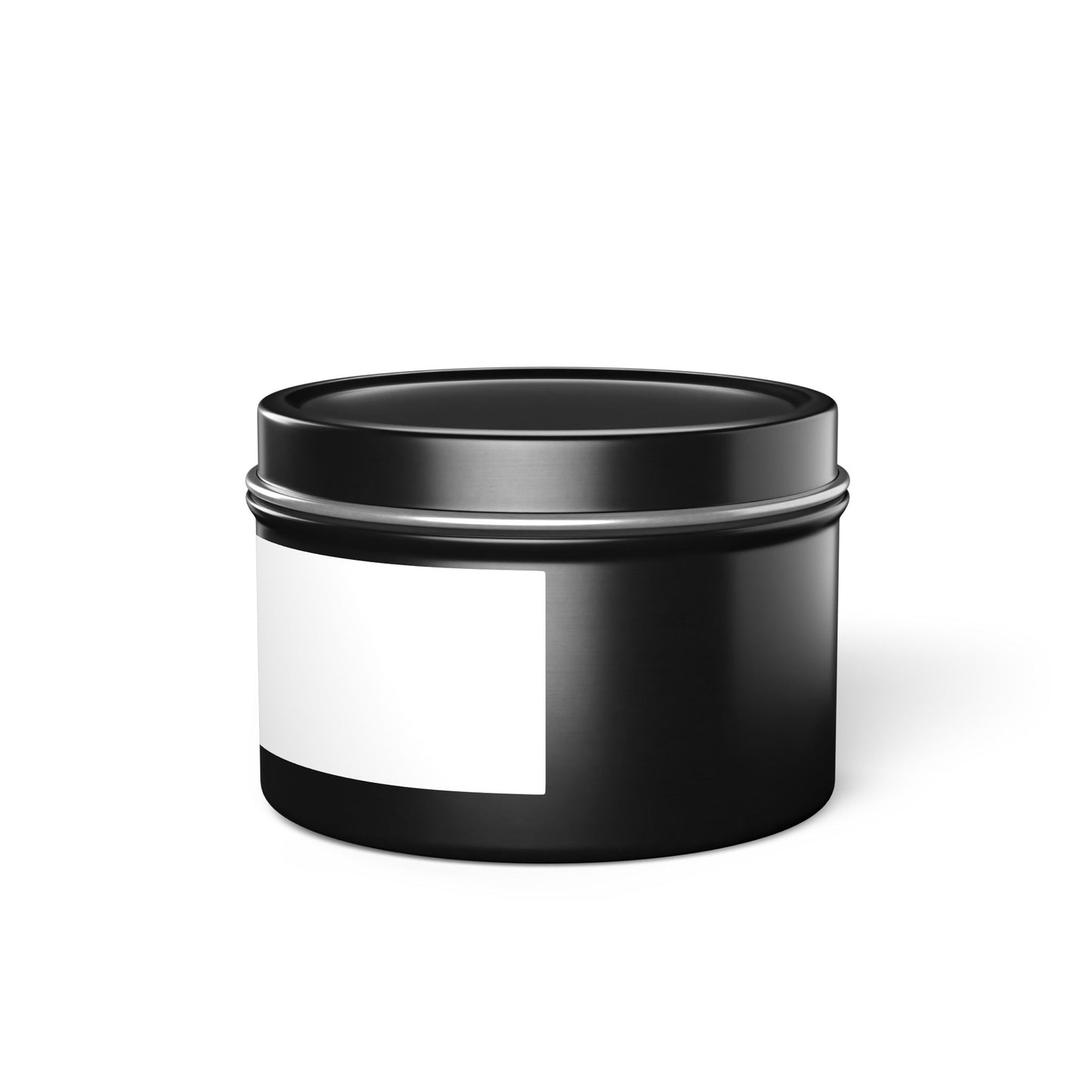 Aromatic Scents Tin Candle – Small Travel Soy Candle in Black Tin