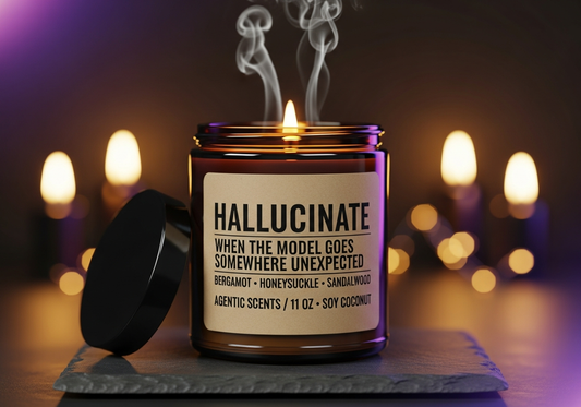 HALLUCINATE — AGENTIC Scents candle